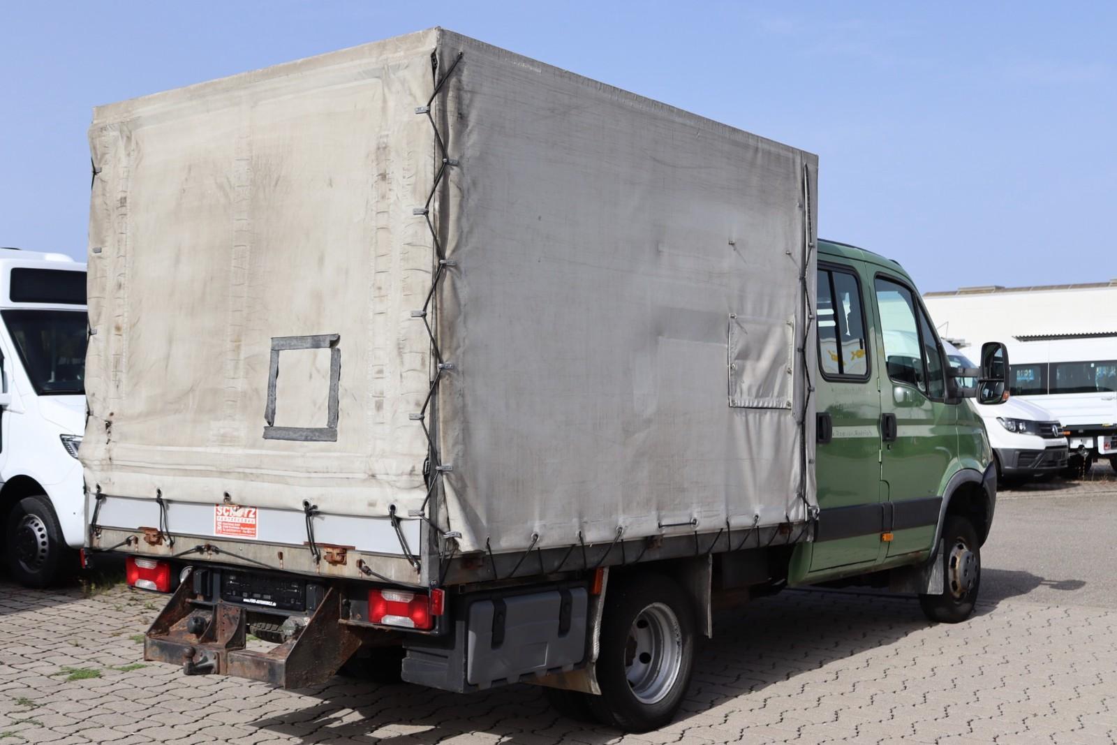 Iveco Daily 35C18 Doka Pritsche Plane 4x4 ALLRAD