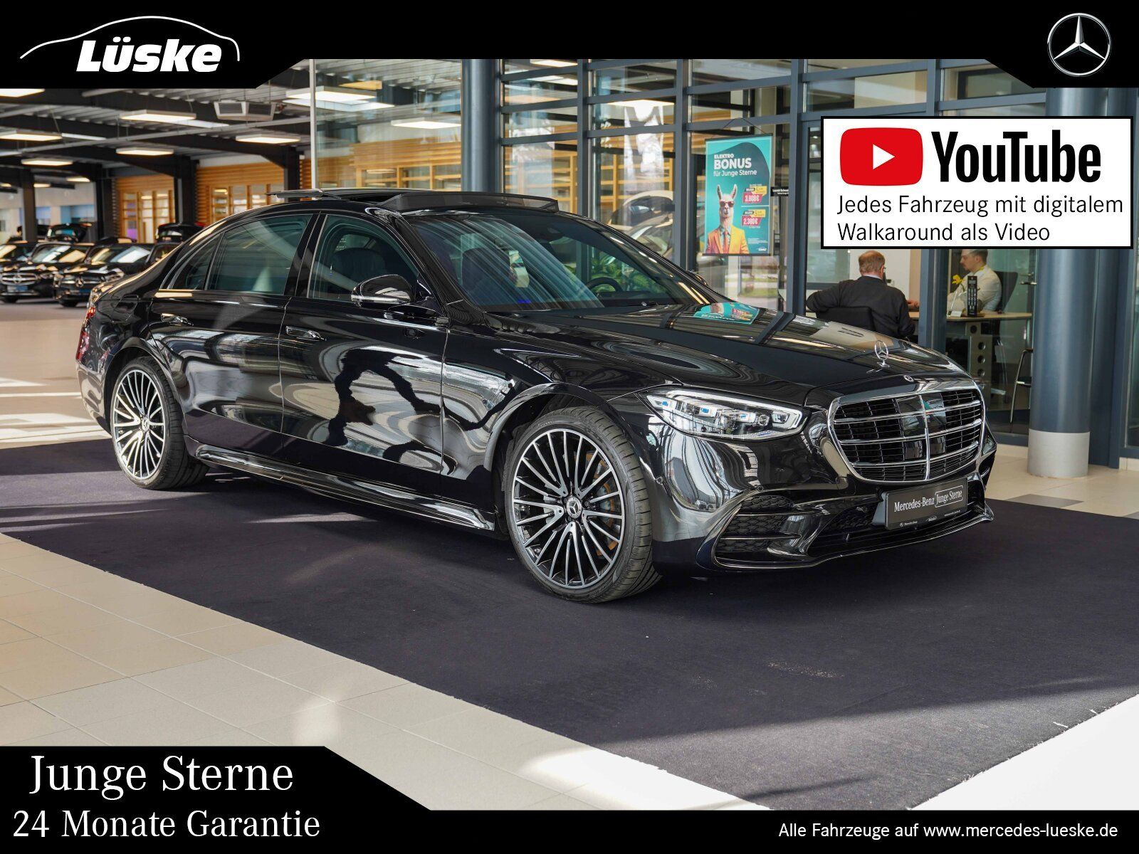 MERCEDES-BENZ S 500 4M AMG Line lang Night Exklusiv AR Head-up