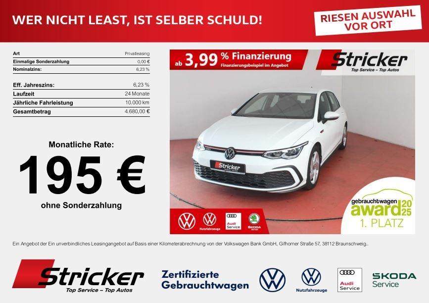 Volkswagen Golf GTI 2.0TSI DSG 195,-ohne Anzahlung Navi ACC