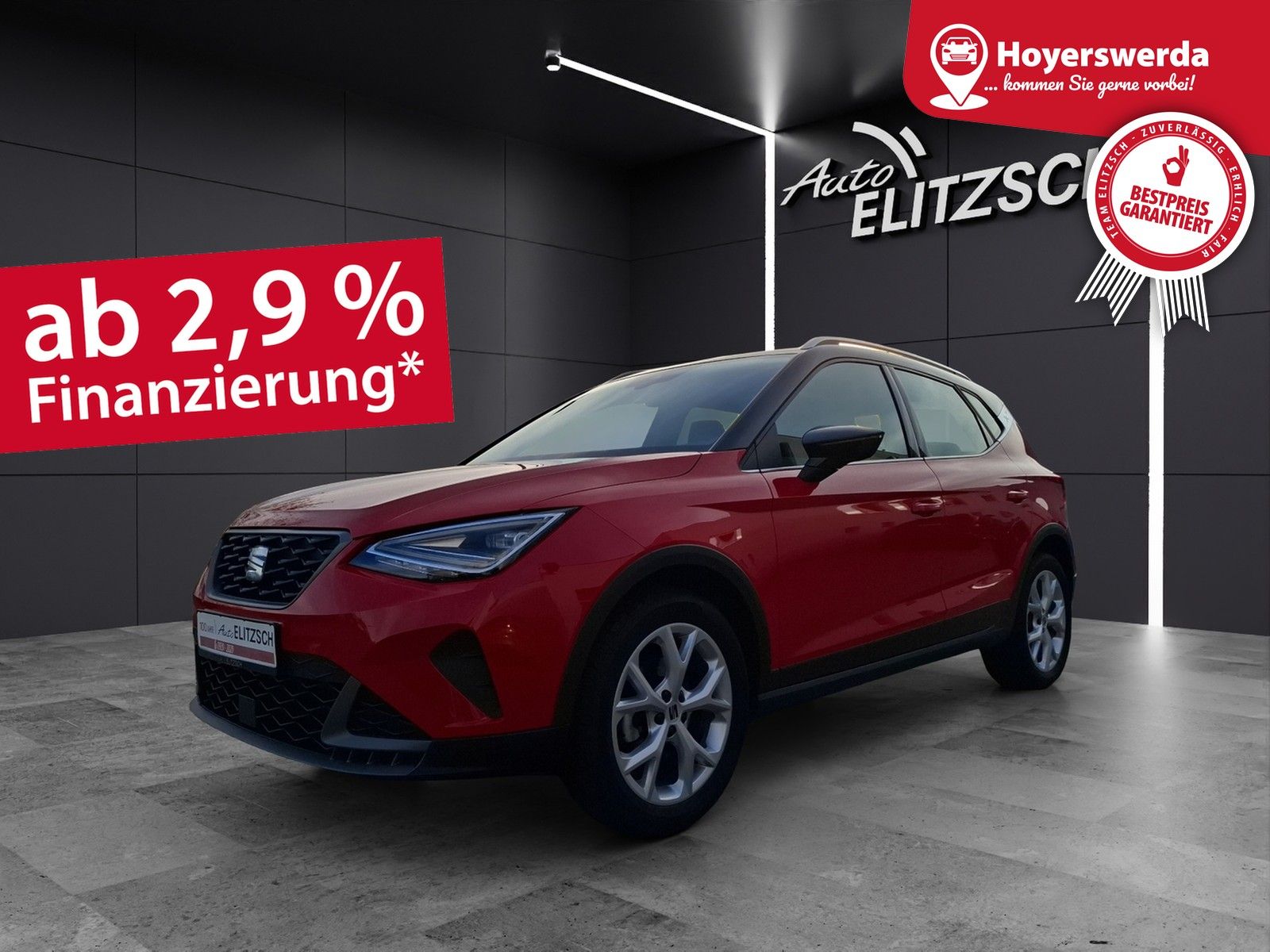 Fahrzeugabbildung SEAT Arona TSI FR-Line LED Navi GRA PDC SH LM