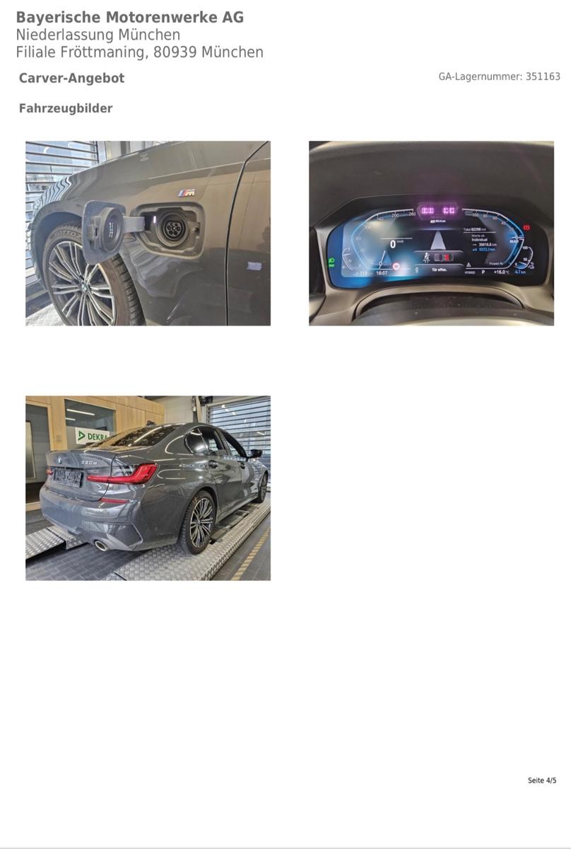 BMW 330e M Sport Automatik M Sport HUD/HK/NAV/DA