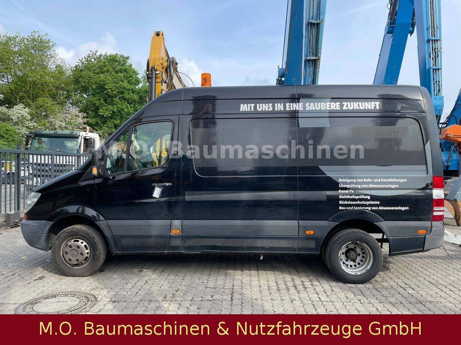 Fahrzeugabbildung Mercedes-Benz Sprinter 513 cdi/Kanalreinigungsmaschine Rom Eco