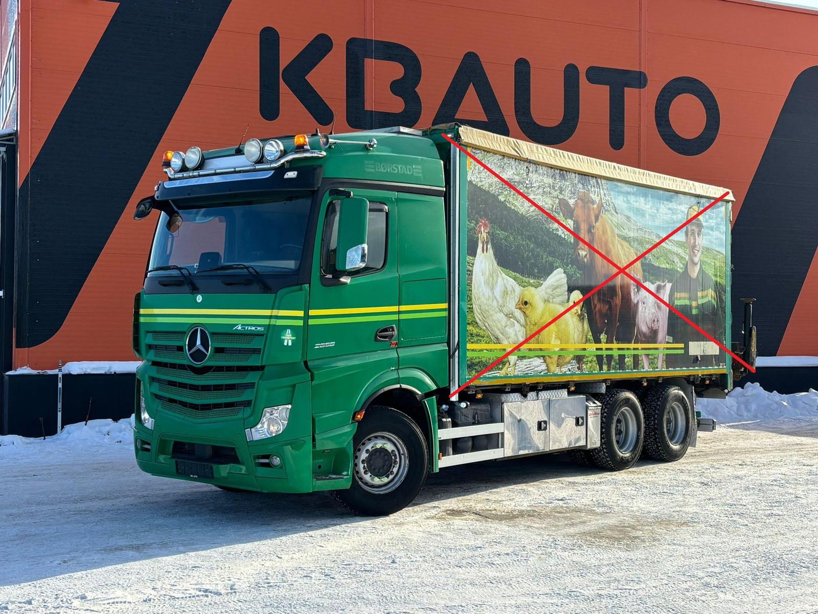 Mercedes-Benz Actros 2658 6x4 FOR SALE AS CHASSIS / RETARDER /