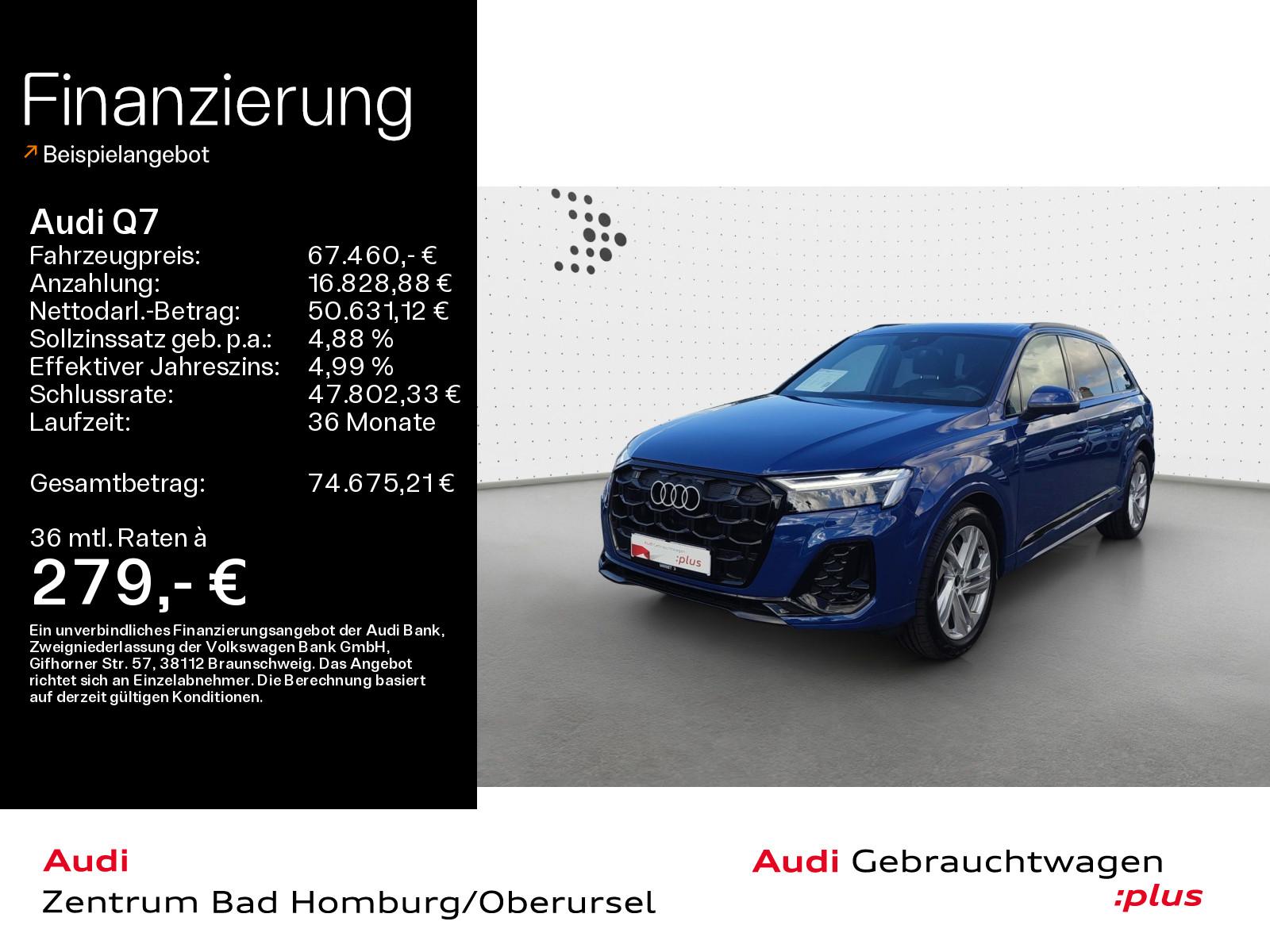 Audi Q7 50 TDI quattro S line*Navi*Matrix*HUD*Alu*AHK