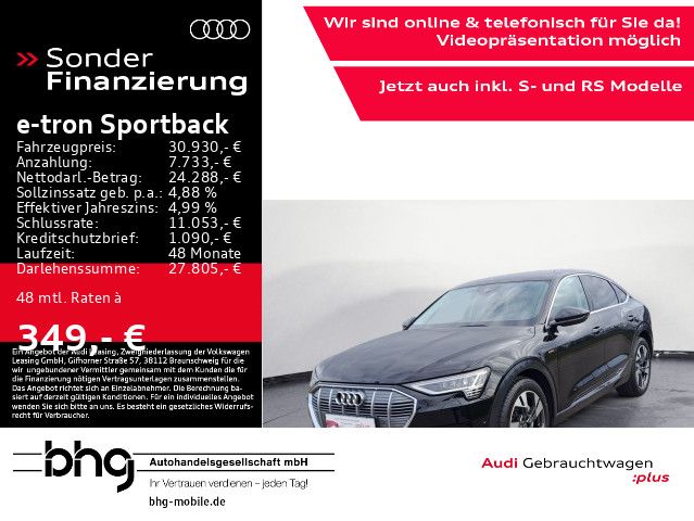 Audi e-tron Sportback 50 quattro advanced TechSelect