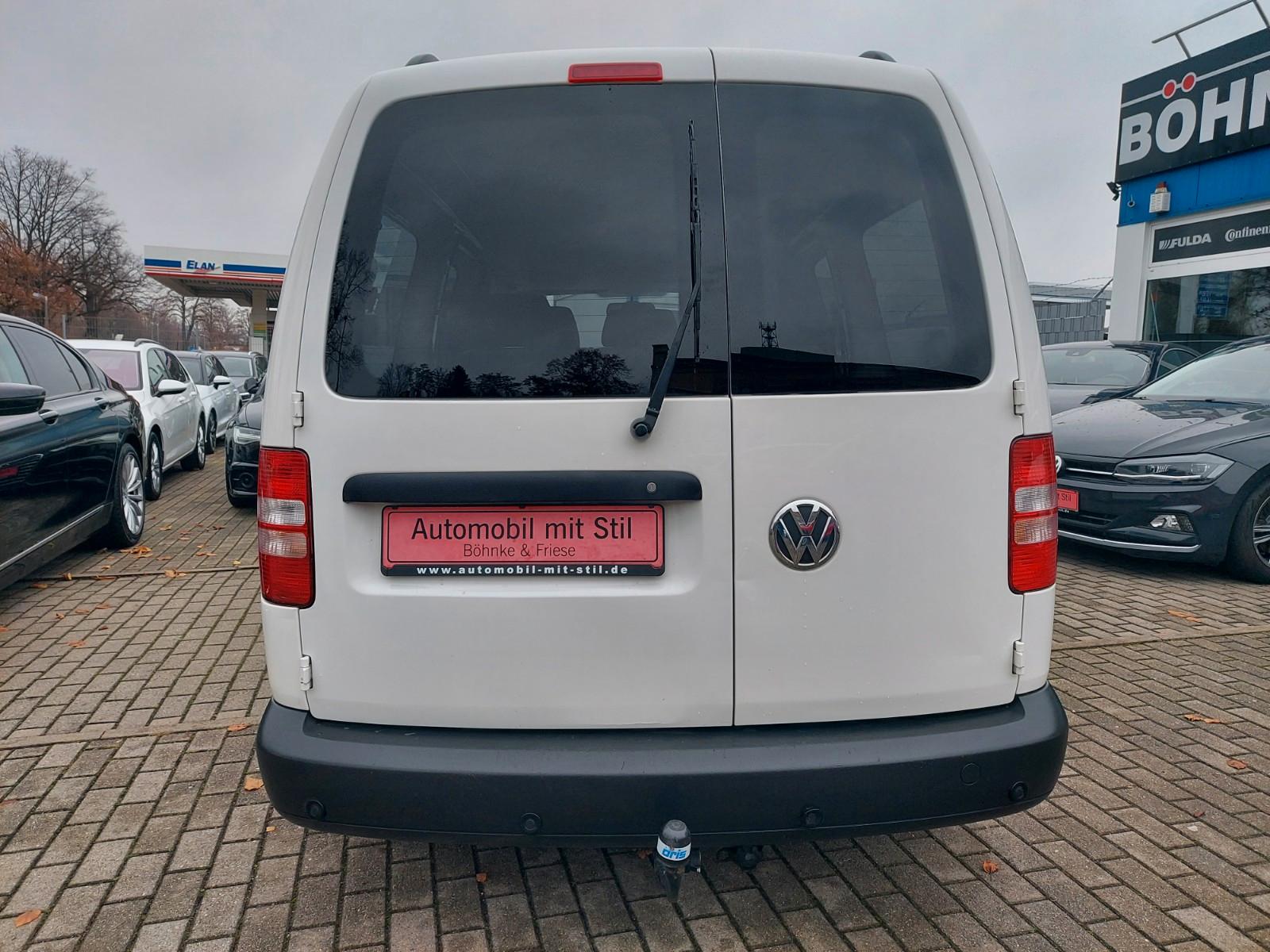 Volkswagen Caddy Kasten Maxi lang 5 Sitze Klima DSG AHK SHZ