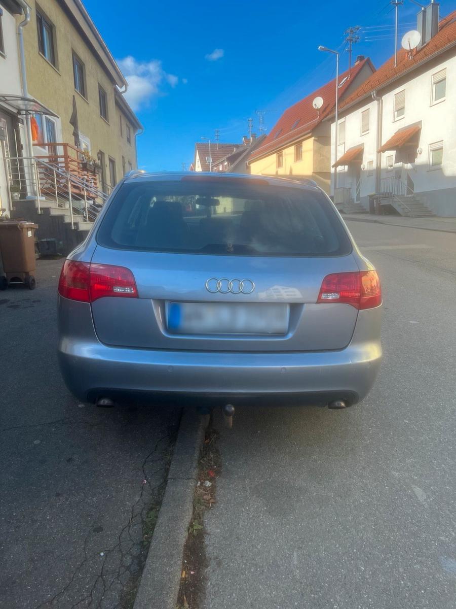 Audi A6 2005 — rear view