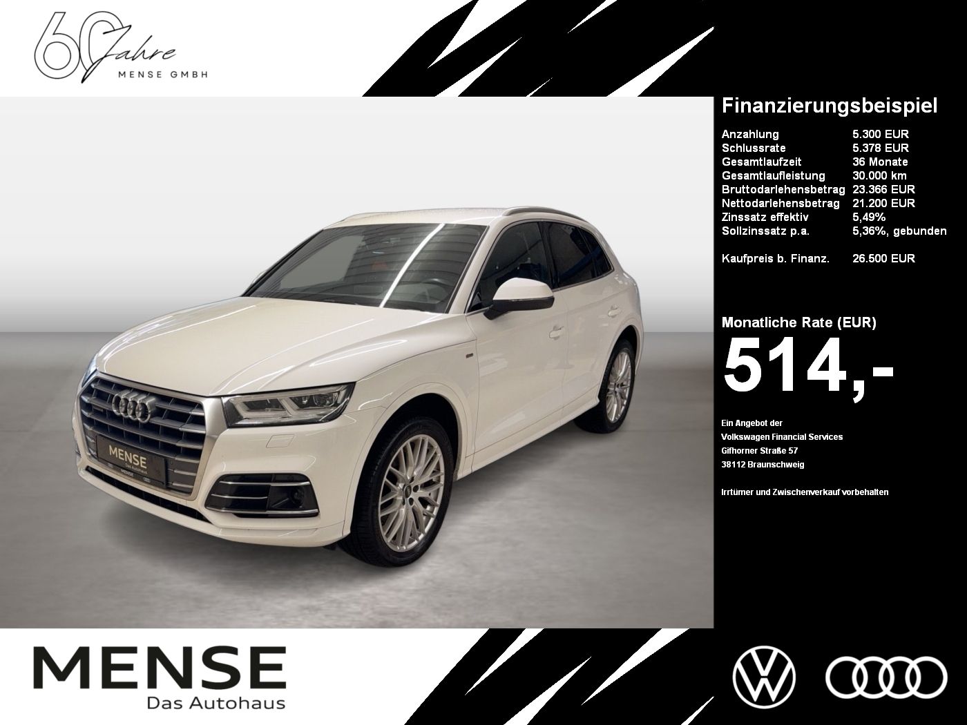 AUDI Q5 40 TDI quattro sport 2020 CarPlay ACC LED PDC