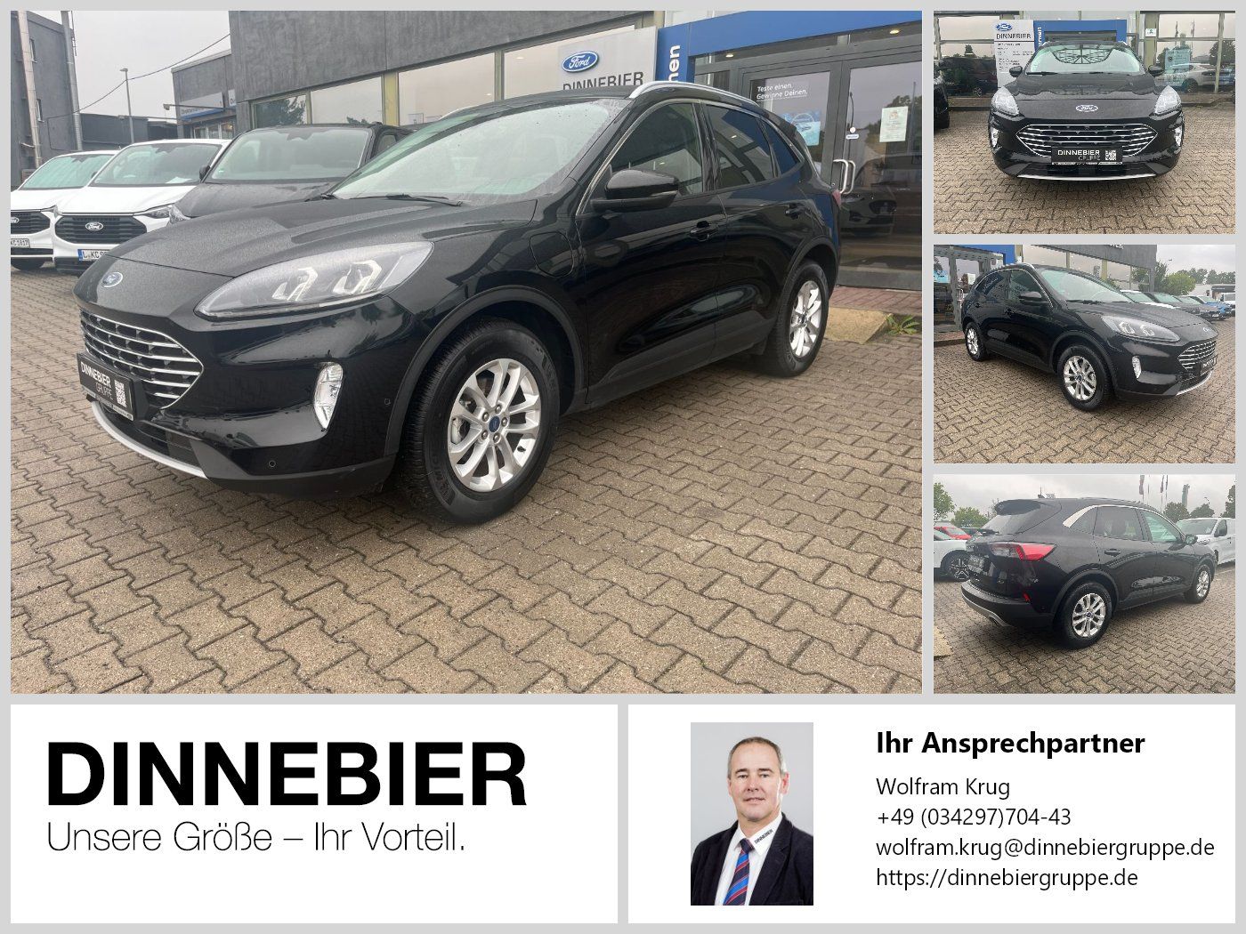 Ford KUGA Titanium LED+Navi+Kamera+Winterpaket HUD