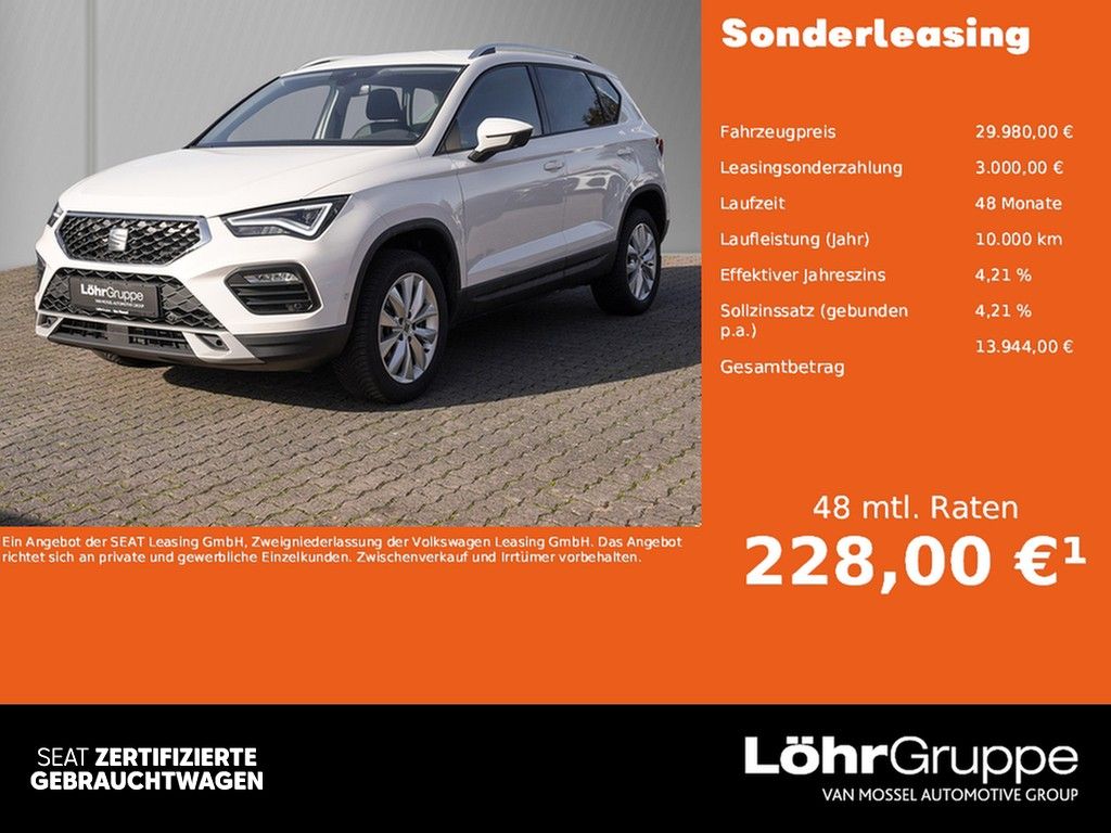 Seat Ateca 1.5 TSI DSG Style /Navi+/LED/RFK/AHK/ACC