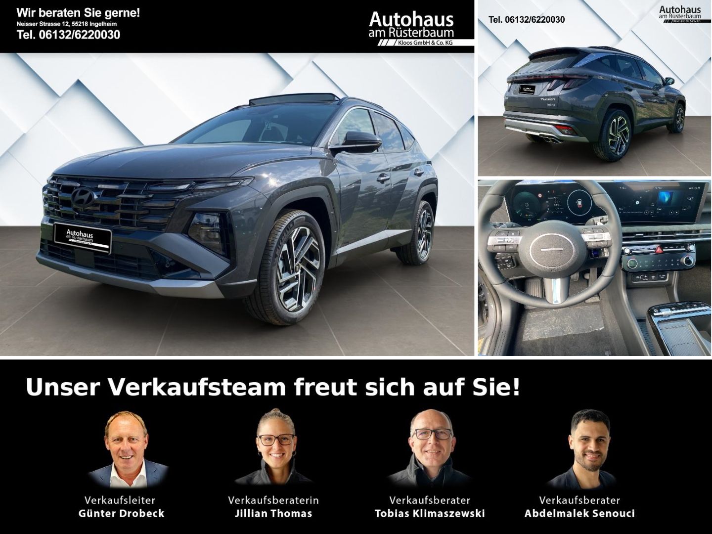 Hyundai Tucson Prime 4WD HEV (MY26) 1.6 Assistenz-Paket,