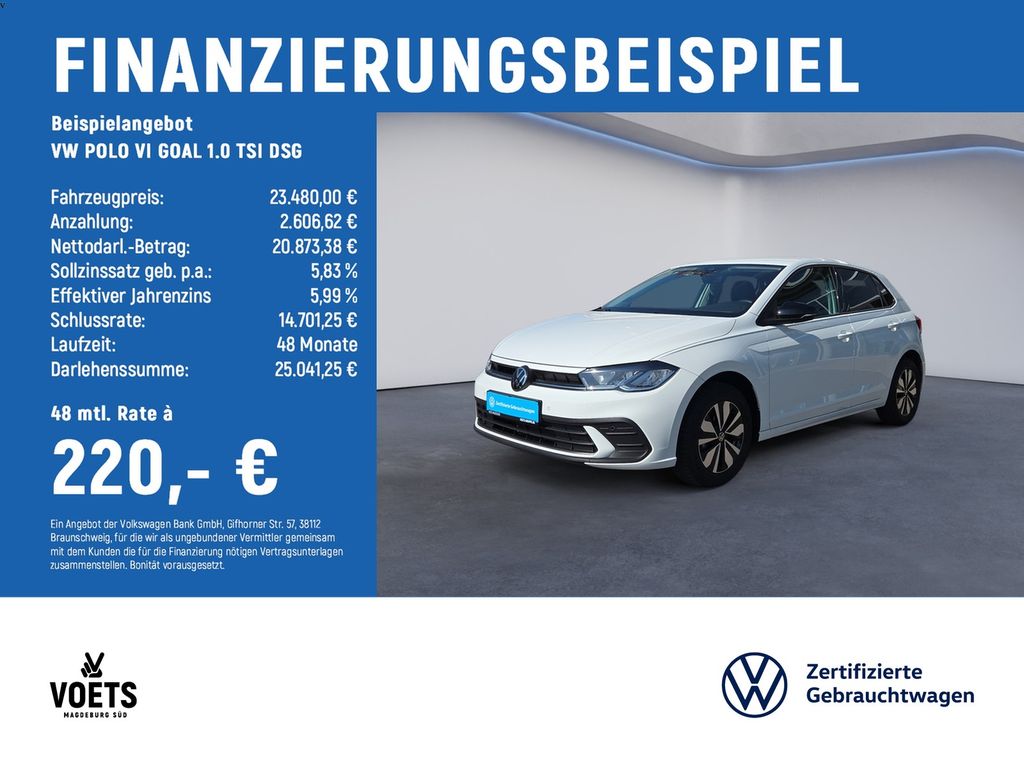 POLO VI GOAL 1.0 TSI DSG LED+PDC+SHZ+NAVI