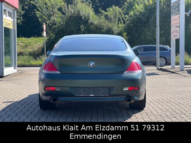 Fahrzeugabbildung BMW 645 CI Automatik Smaragdgrün Metallic Matt folie