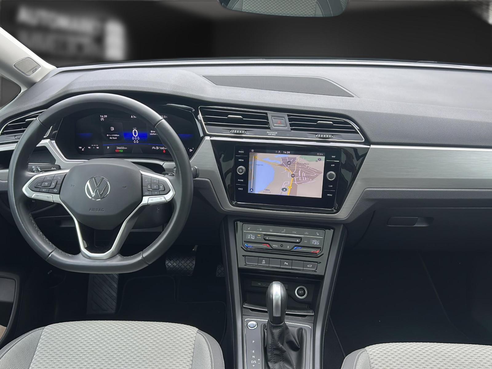 Volkswagen Touran Comf 7Sitz*AHK*STHZG*Kamera*Pano*EasyOpe, миниатюра 14
