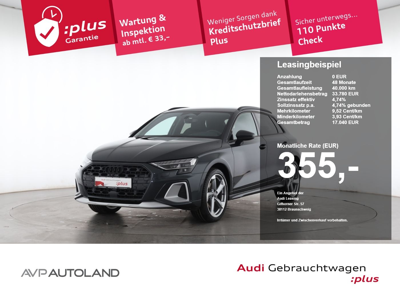 Audi A3 allstreet 35 TFSI S tronic LED-Scheinwerfer