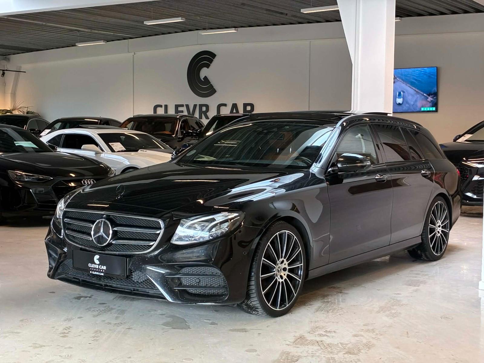 Mercedes-Benz E 220d AMG+PANO+TRAILER+ACC+MEMO+BURM+360+APPLE+