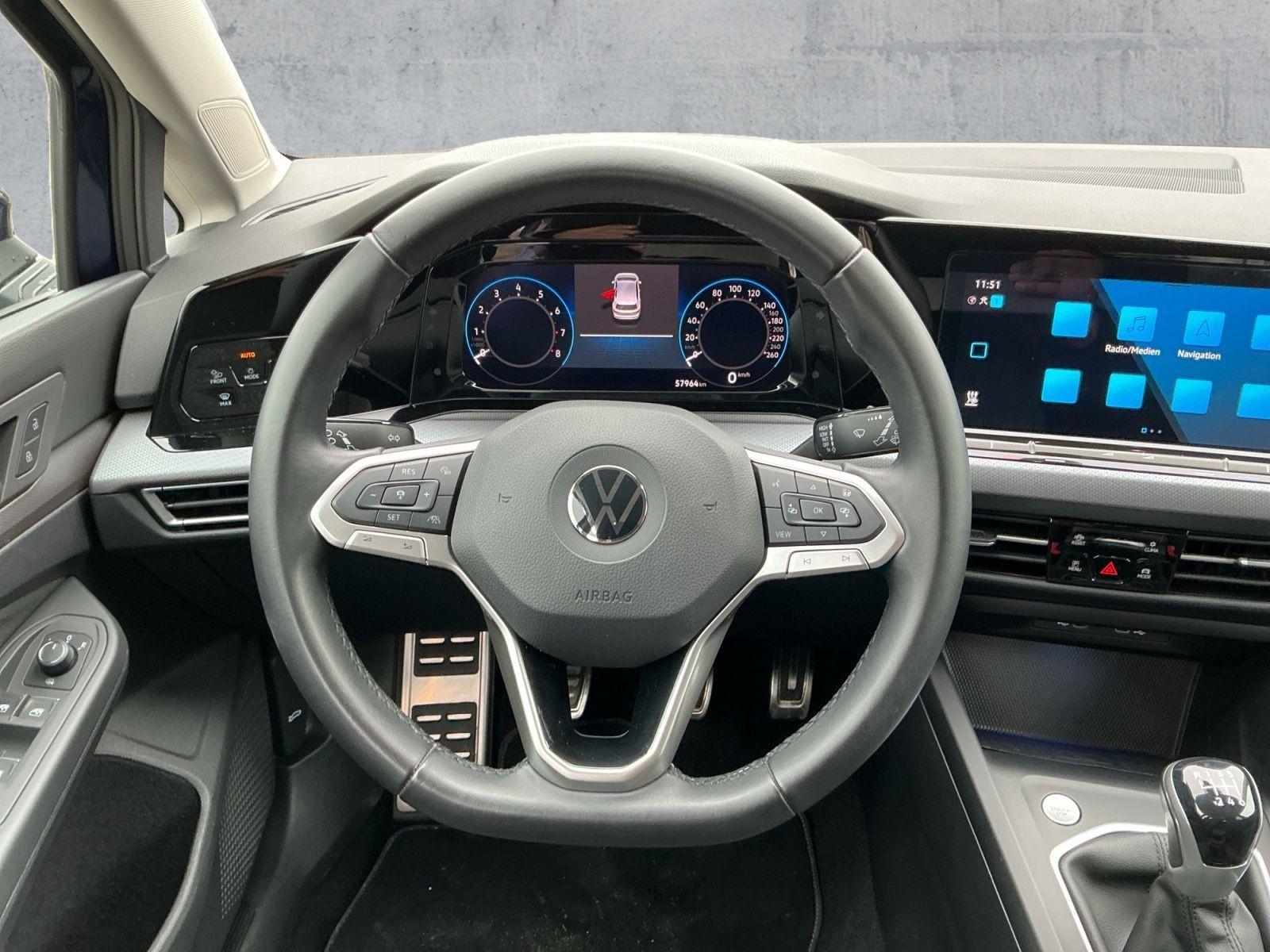 Volkswagen Golf VIII 1.5TSI ACTIVE 5JG+LEDplus+STDHZG+NAVI, миниатюра 10