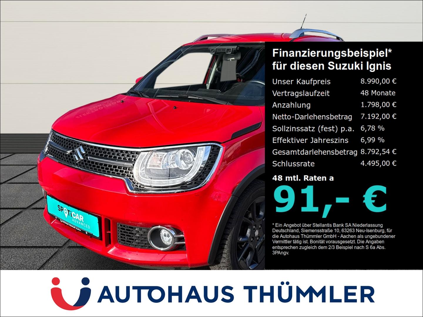 Suzuki Ignis Comfort+ Navi LED Klimaautom DAB SHZ Keyle