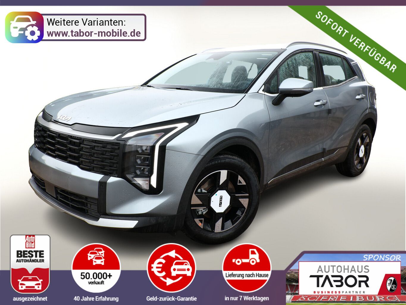 Kia Sportage AT ACC LED SHZ Kam Nav 2xPDC Keyl Carpl