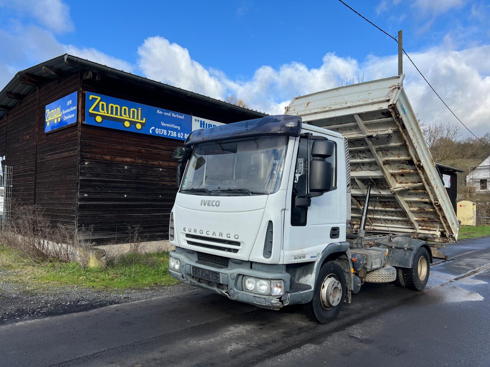 Iveco ML80E18/Meiller 3-Seiten Kipper/EURO 5/Hydraulik