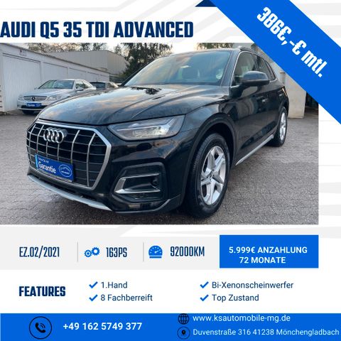 Audi Q5 35 TDI advanced*1.Hand*LED*TÜV NEU*