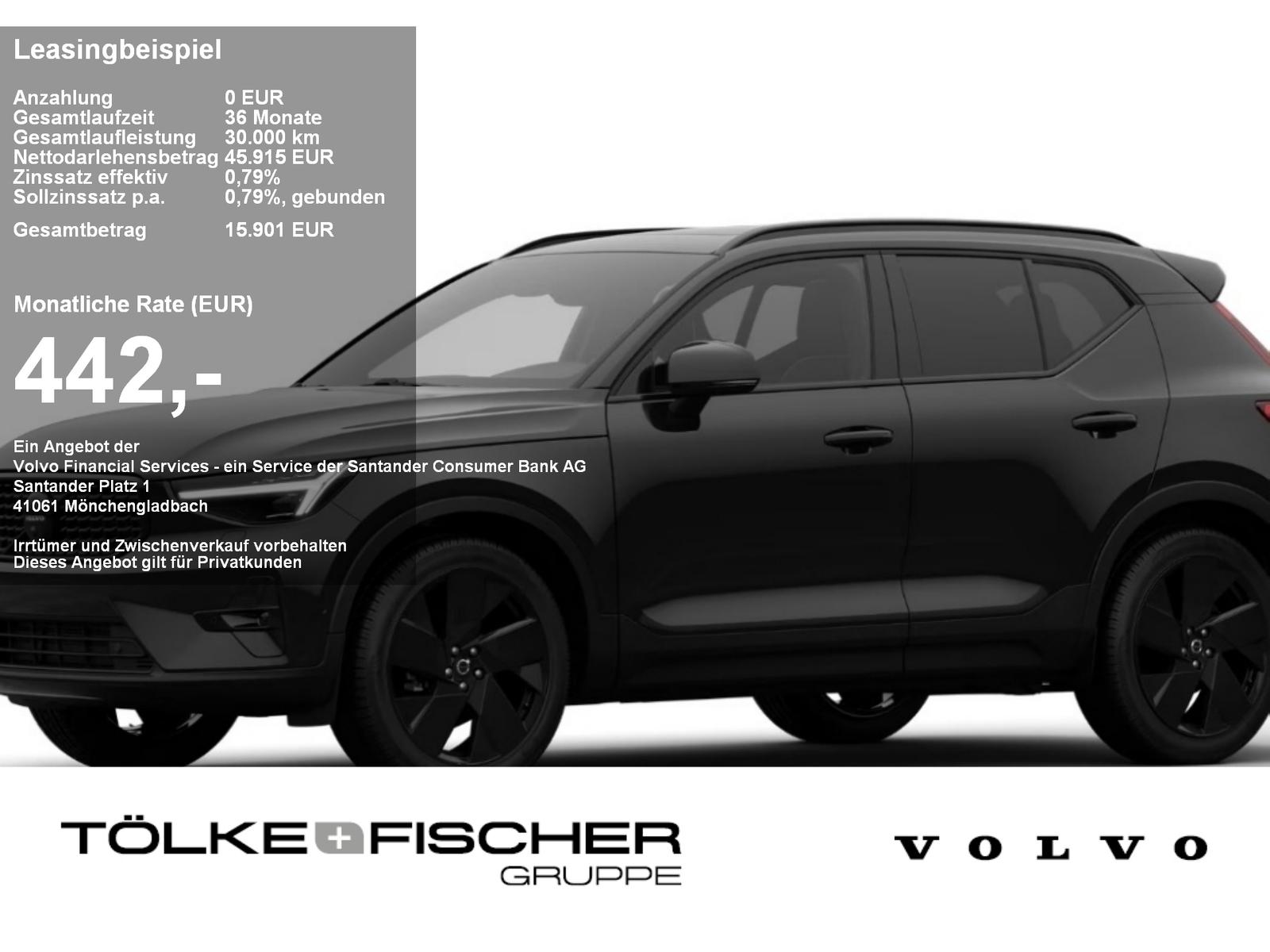 Volvo XC40 B3 Ultra Black Edition ACC AHK AUT Kam. 360