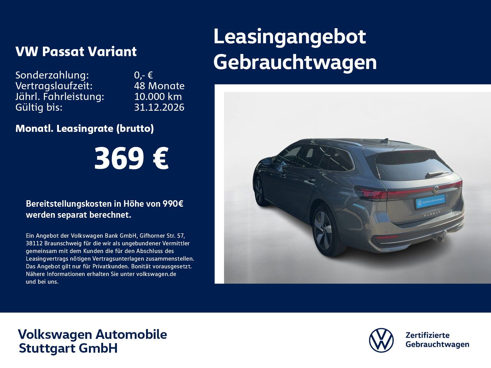 Volkswagen Passat Variant Business 2.0 TDI DSG Navi Kamera  imagem 2