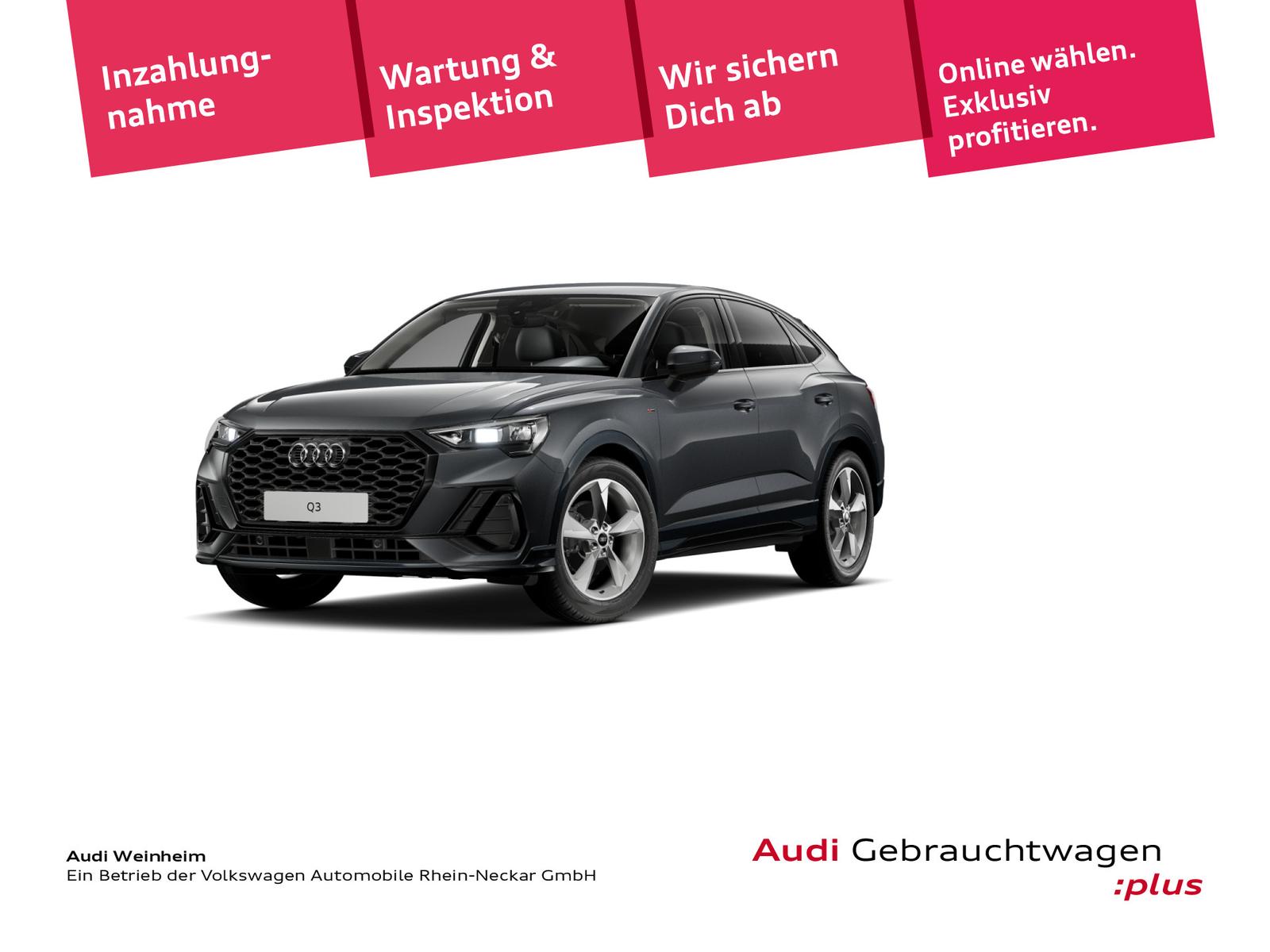 Audi Q3 Sportback S tronic S line AHK LED Navi plus V