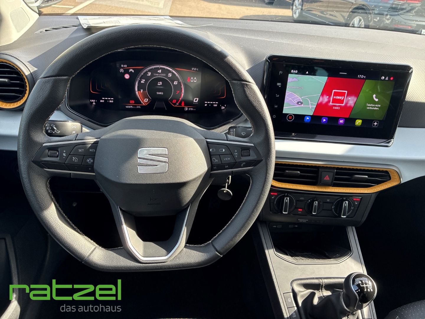 Fahrzeugabbildung SEAT Ibiza Style 1,0 TSI Navi Digitales Cockpit LED A