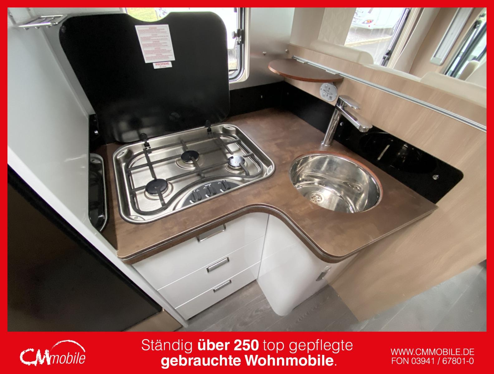 Laika Kosmo 209 - Hub&Einzelbetten - Garage -