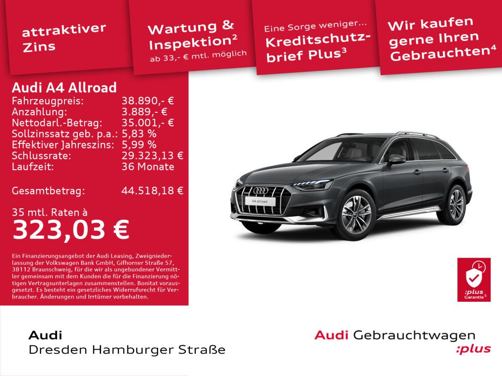Audi A4 allroad quattro 45 TFSI S tronic Pano B&O foto 2