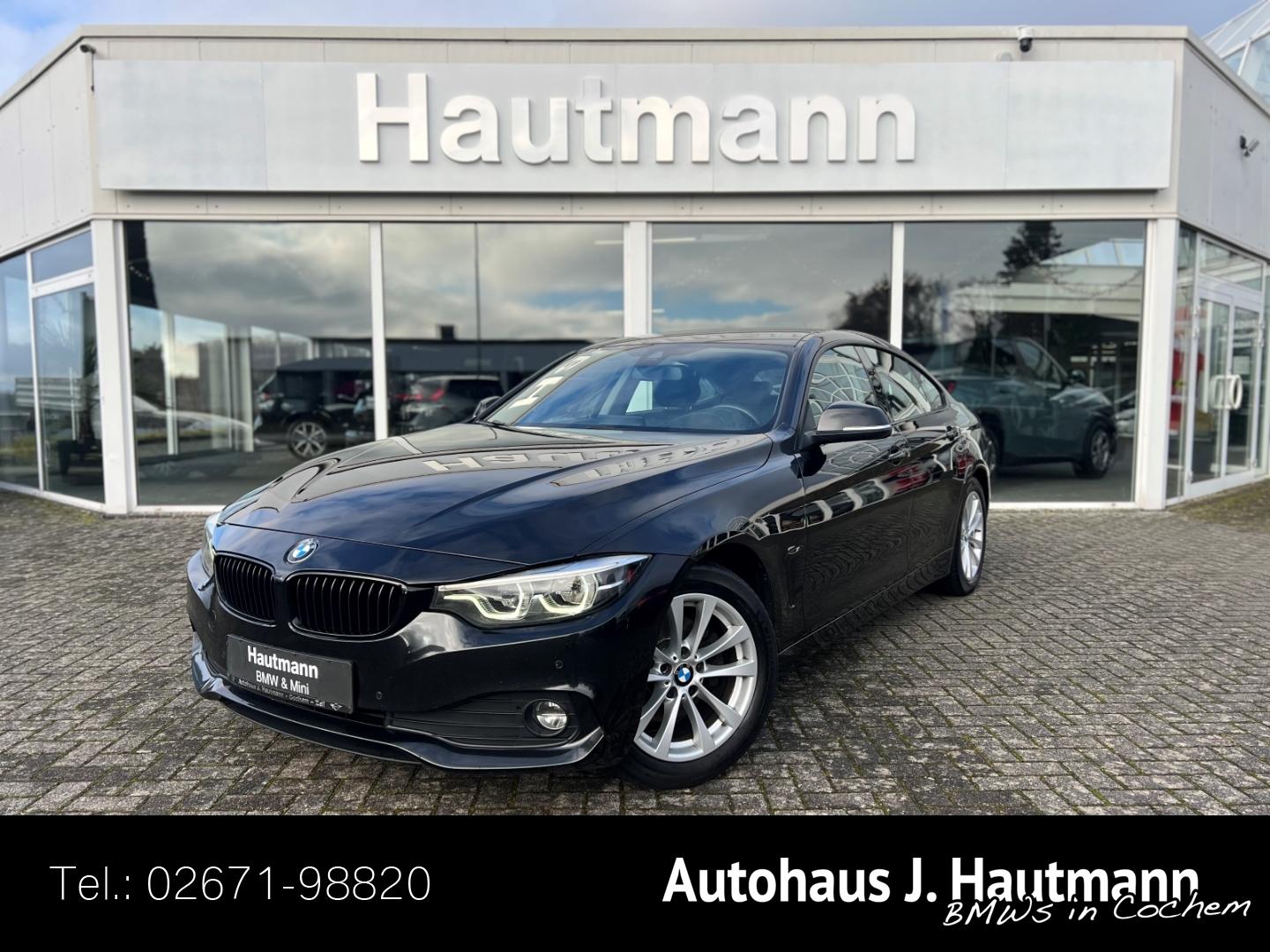 BMW 420 d Gran Coupe *2.HAND*AHK*NAVI*HUP*adapt.LED*