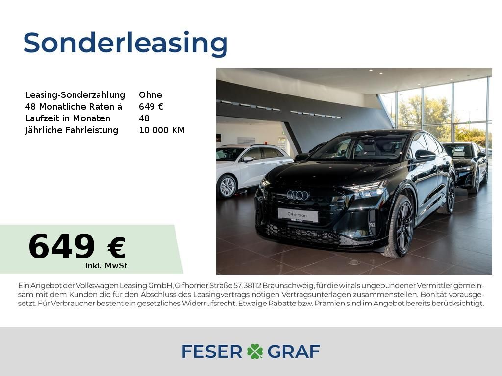 Audi Q4 Sportback qu. 2x S line/Matrix/TechPro/HuD