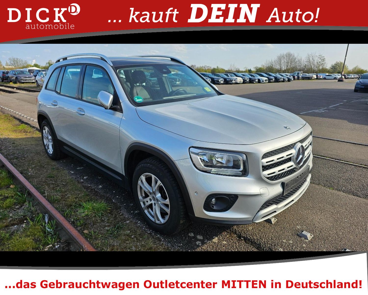 Fahrzeugabbildung Mercedes-Benz GLB 200d 4Mat 8G NAVI/SHZ/HIFI/DAB/PANO/RFK/8Fa