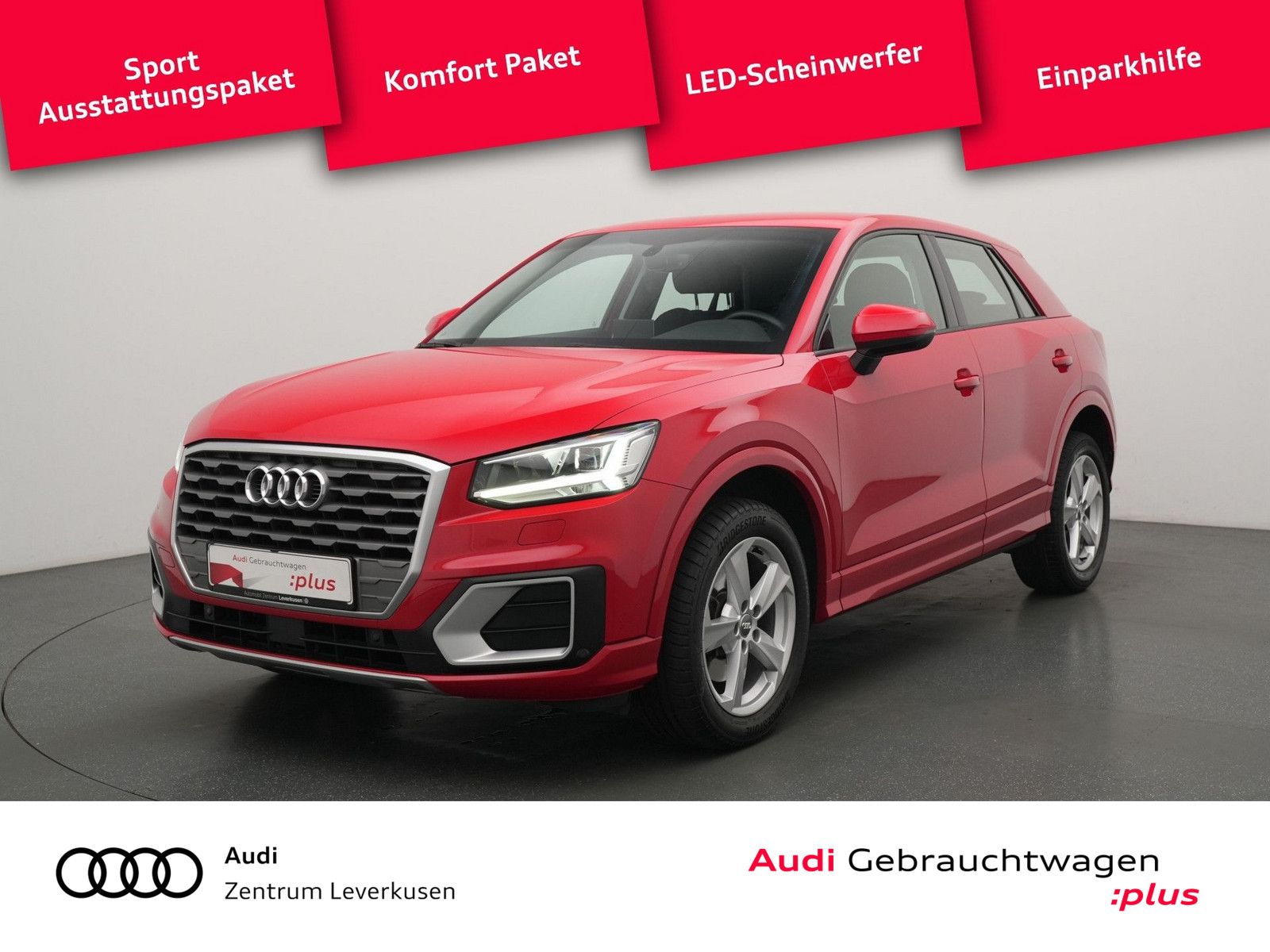AUDI Q2 Sport NAVI SHZ LED PDC