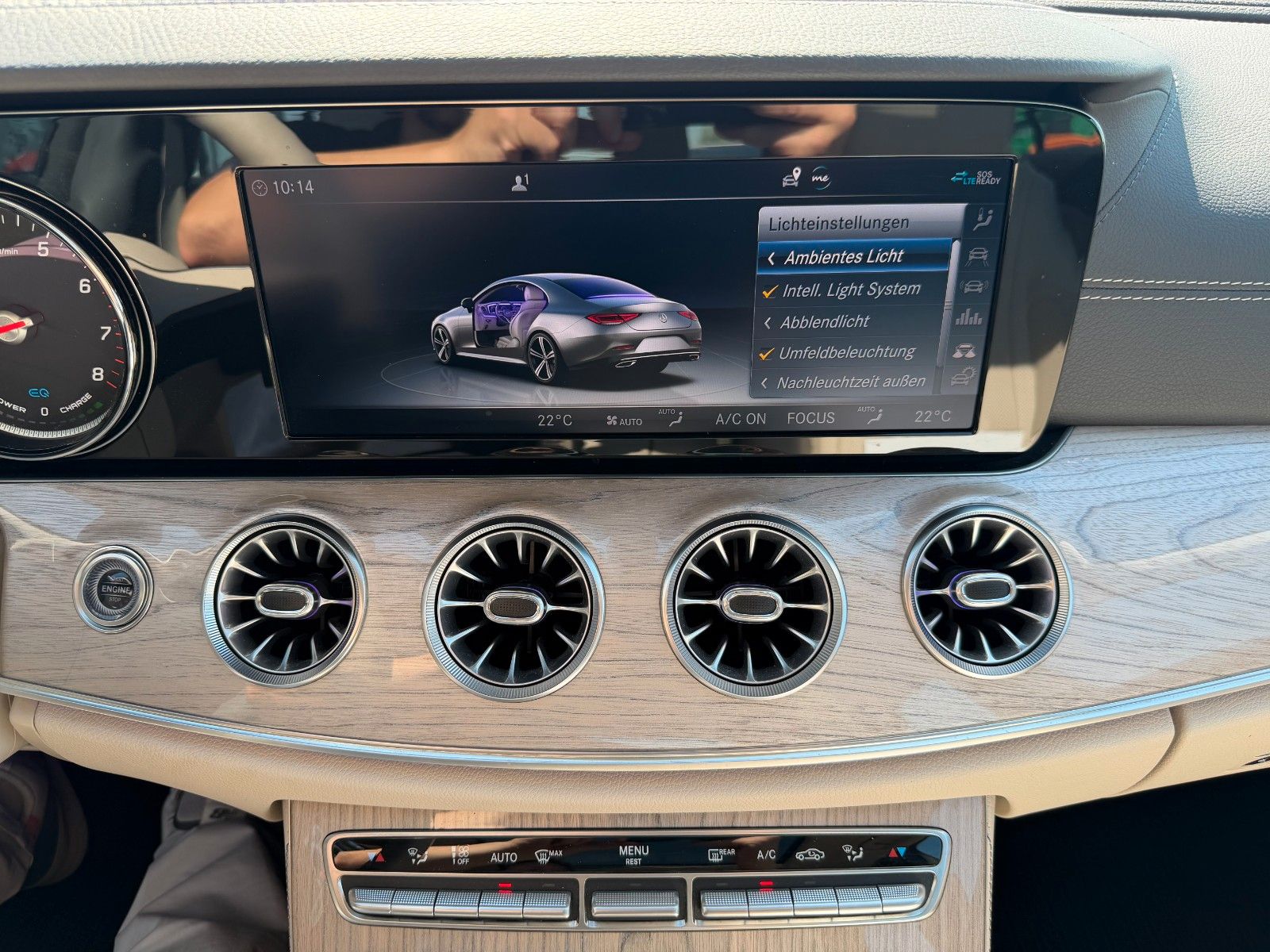 Fahrzeugabbildung Mercedes-Benz CLS 450 4M+Distr+ESD+AirM+Sitzklima+360