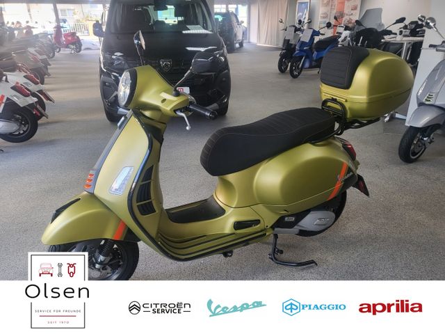 Vespa GTS 125 Supersport Verde Topcase