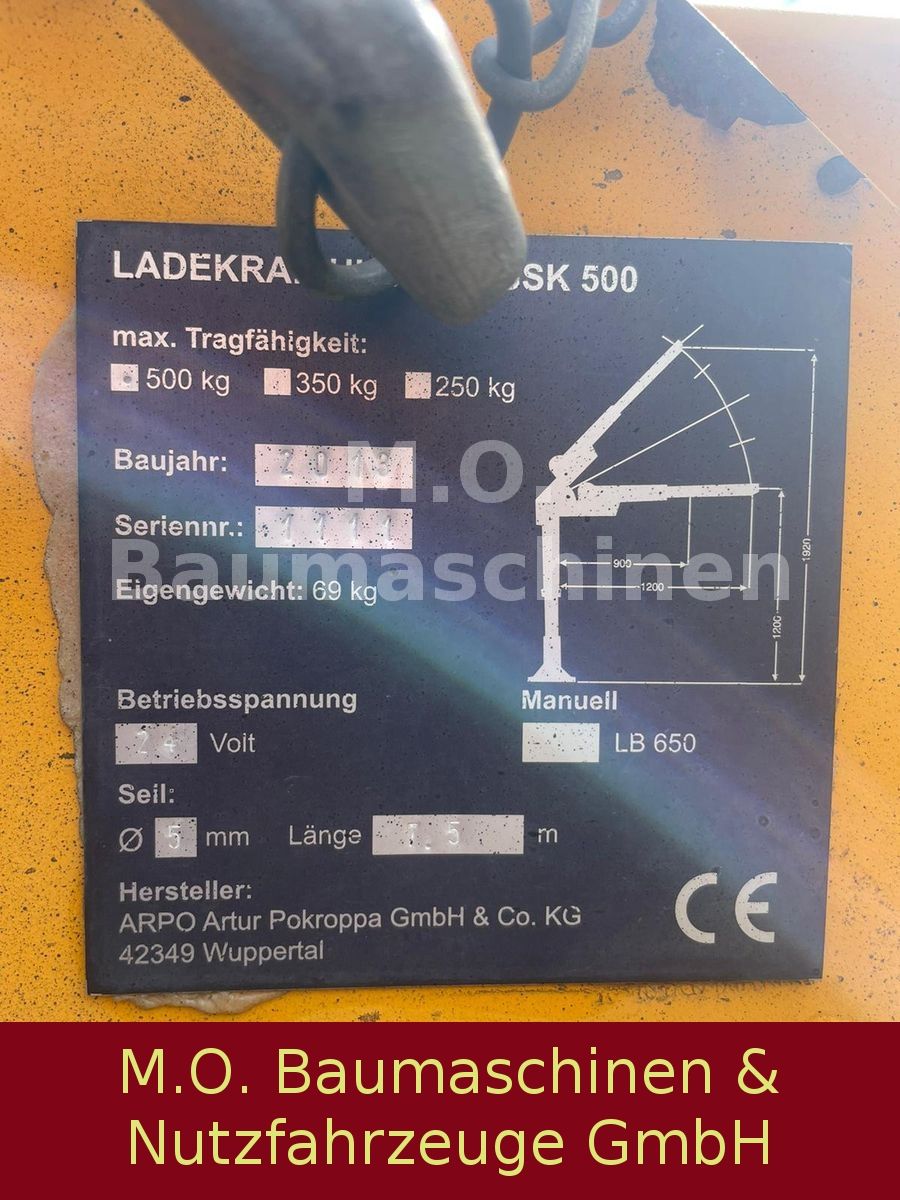Fahrzeugabbildung MAN TGL 8.220 / 4x2 BB / DOKA / AC / Euro 5 / Kran /