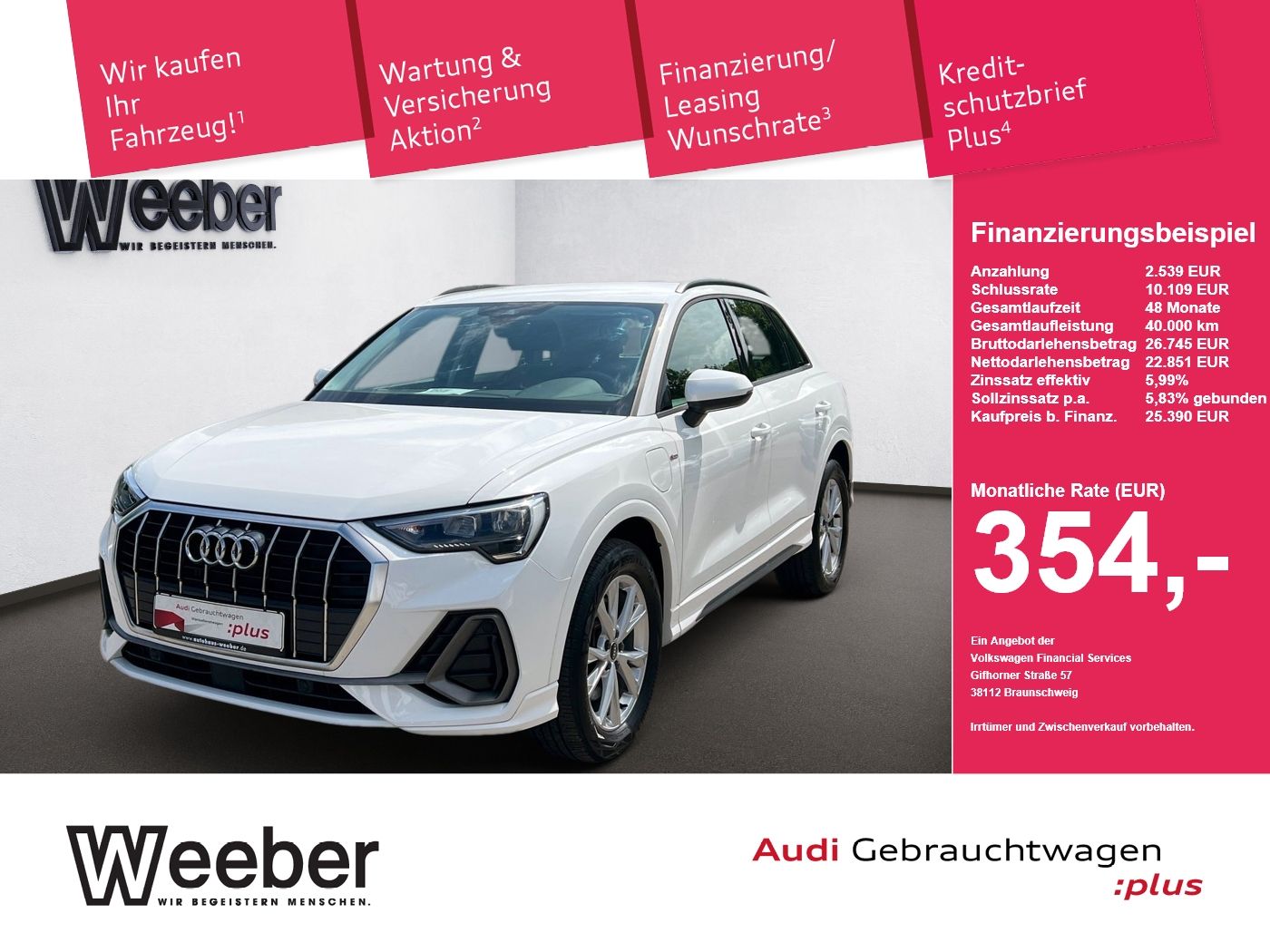 Audi Q3 S line * PDC*SHZ*NAVI*GRA*18ZOLL LM*DAB *