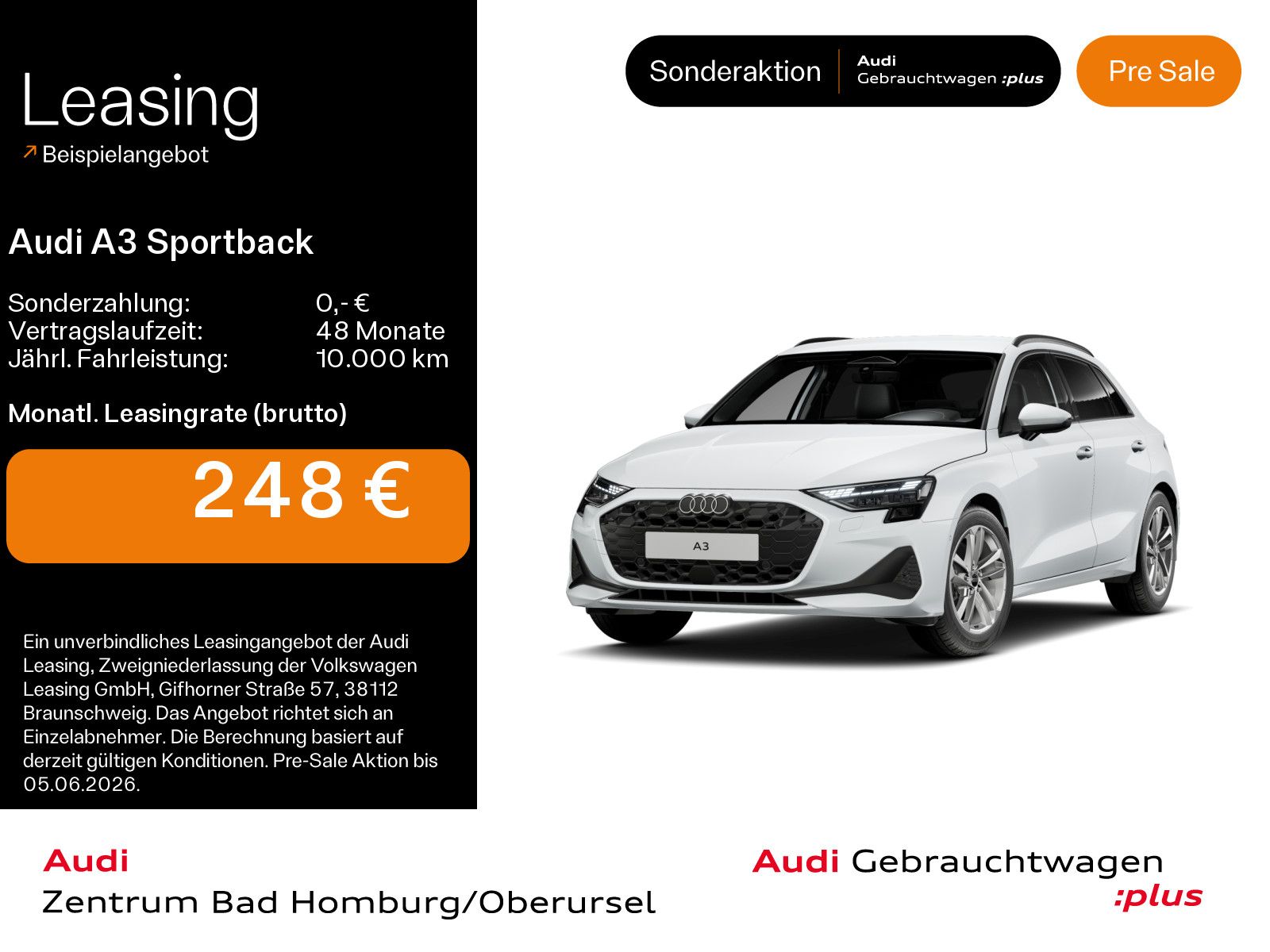 Audi A3 Sportback TDI*Navi*LED*Alu*Virtual*Audi Conne