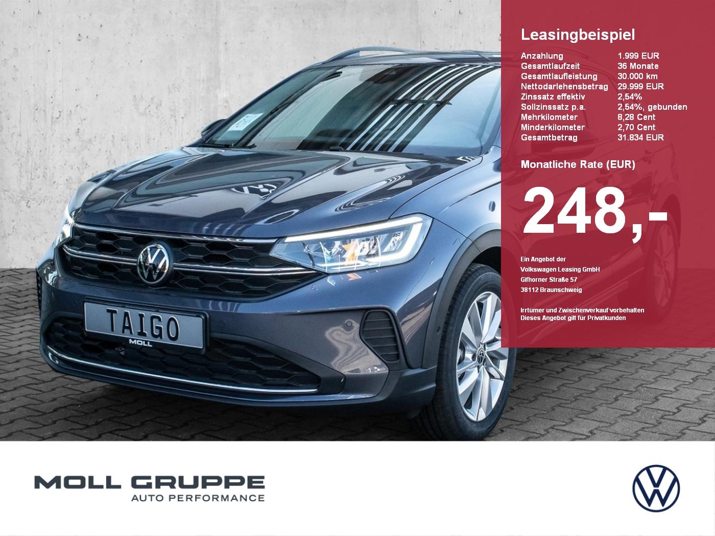 Volkswagen Taigo Life 1.0 l TSI OPF DSG KLIMA ACC LM