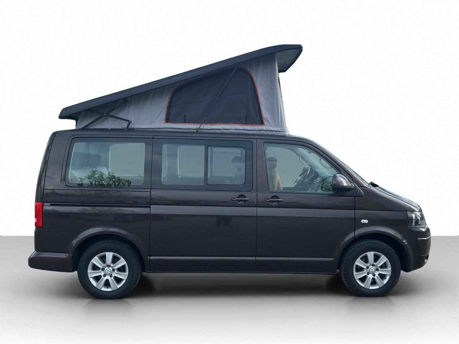 VOLKSWAGEN T5 CALIFORNIA BEACH 140 CH BVA - CHAUFFAGE STATIONNAIRE - ATTELAGE RÉGULATEUR DE VITESSE - VOLANT EN CUIR