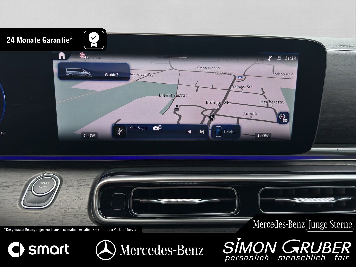 Fahrzeugabbildung Mercedes-Benz EQV 300 AVANTGARDE Lang Pano 6 Sitze facelift