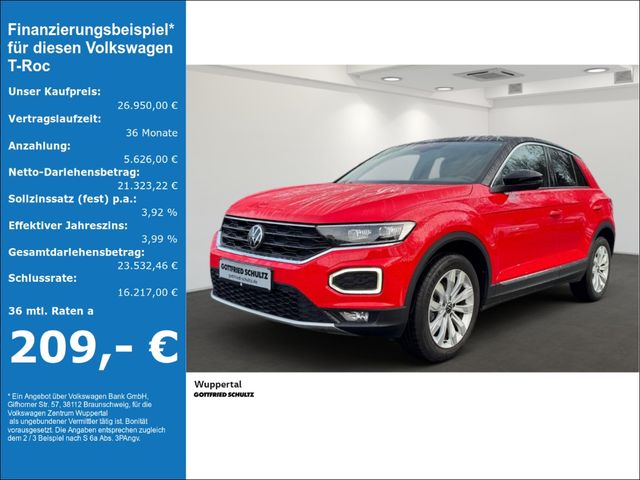 Volkswagen T-Roc 1.5 TSI Sport DSG LED NAVI KAMERA SHZ PDC 