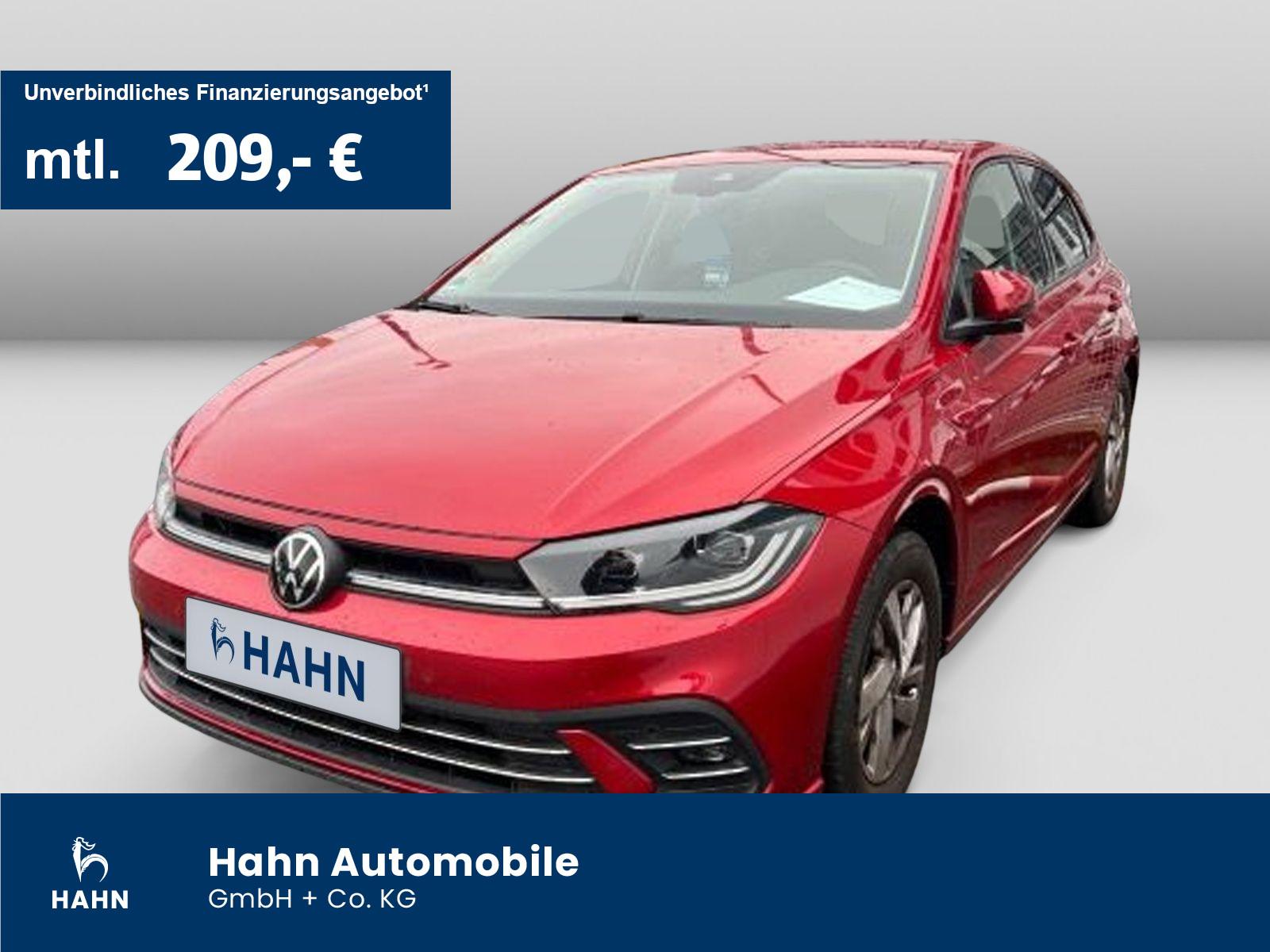 Volkswagen Polo 1.0TSI Style AHK ACC LED CarPlay Sitzh Clim