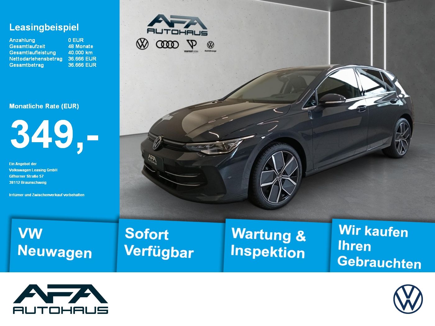 Volkswagen Golf VIII 1.5 eTSI Style DSG MatrixLED*HUD*Navi