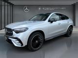 Mercedes-Benz GLC 300 e 4M AMG AHK HuD Pano 360°3D-Sound ACC+ - mit Hybrid-Antrieb: Coupe, Silber, Schiebedach