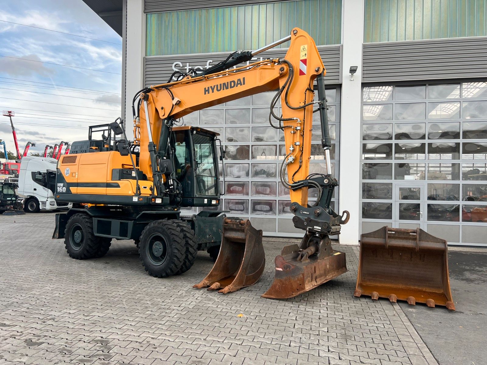 Fahrzeugabbildung Hyundai HW 160 / OQ 65 /  nur 714h! / Löffelpaket