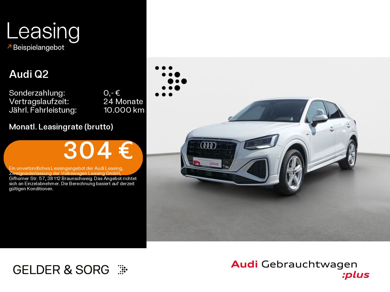 Audi Q2 35 TDI S line LED*Rückfahrkamera*AHK*Virtual