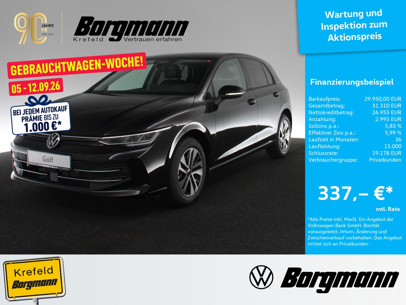 Volkswagen Golf VIII 1.5 eTSI Goal ACC KAMERA SHZ PDC KLIMA